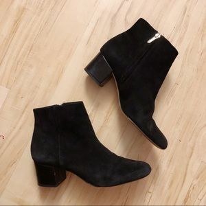Sam Edelman “Edith” Black Suede Boots
